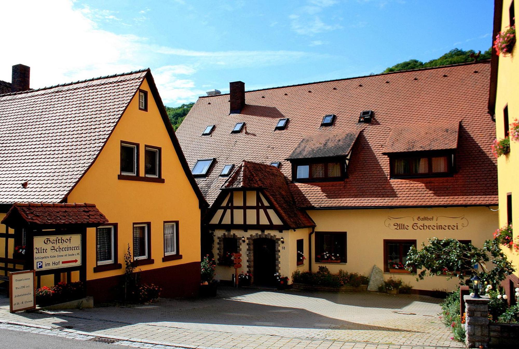 Gasthof Alte Schreinerei Rothenburg ob der Tauber Exteriör bild